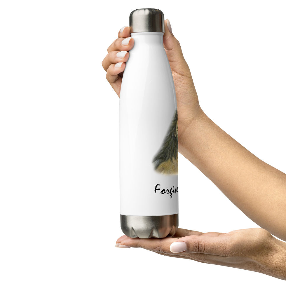 Thumbnail: Forgive That Shit Jesus Stainless steel water bottle