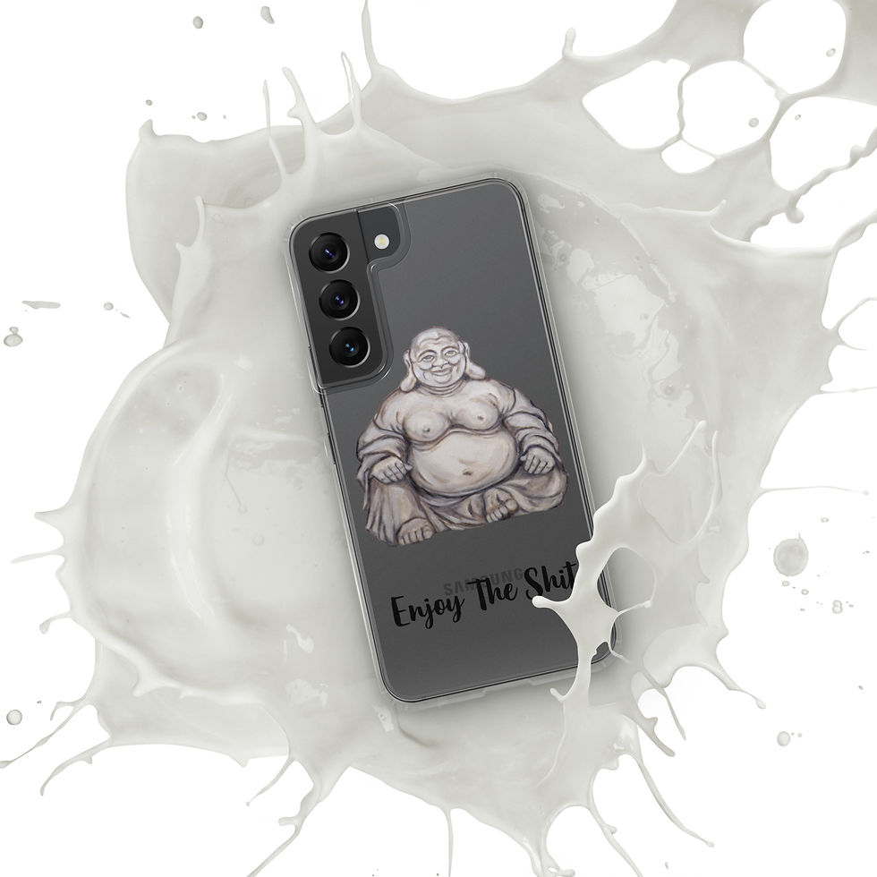 Thumbnail: Enjoy The Shit Buddha Clear Case for Samsung® 