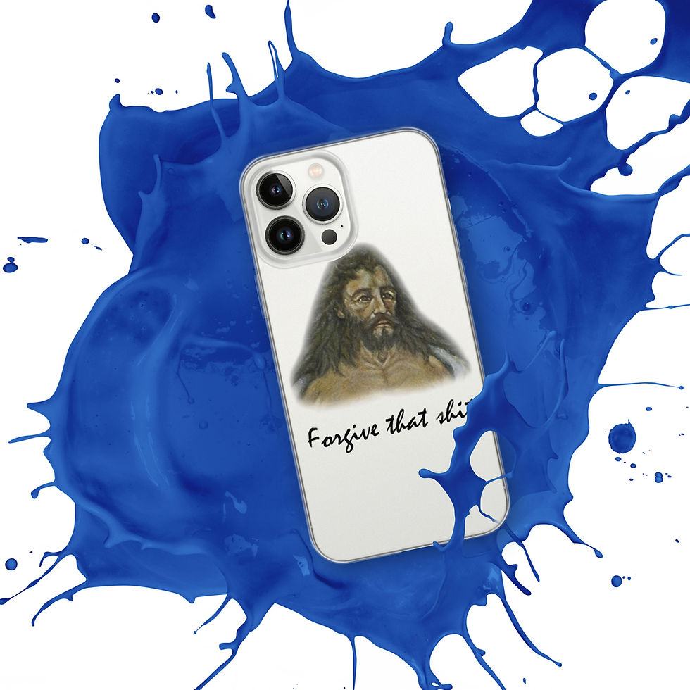 Thumbnail: Forgive That Shit Jesus Clear Case for iPhone®