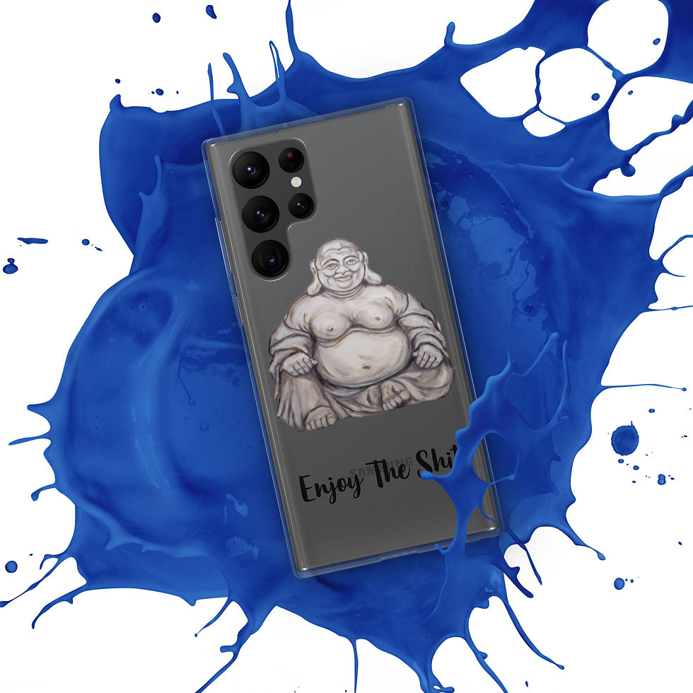 Thumbnail: Enjoy The Shit Buddha Clear Case for Samsung® 