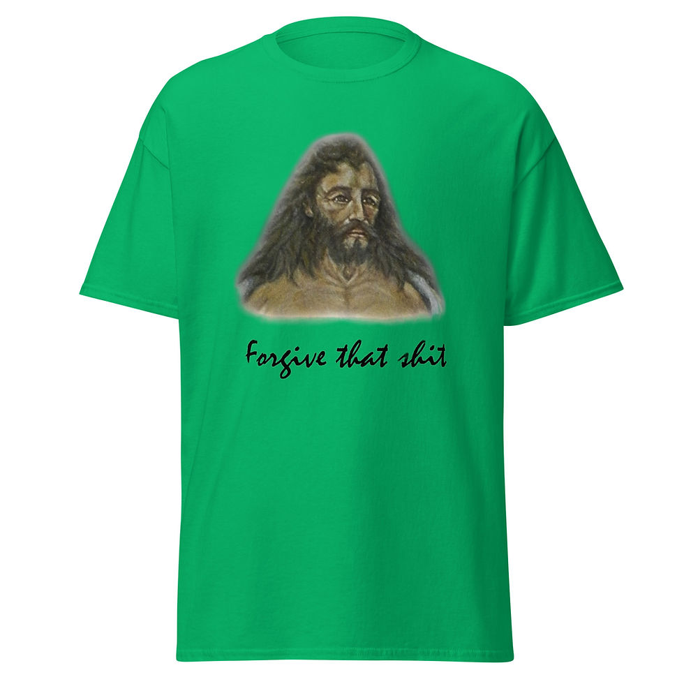 Thumbnail: Forgive That Shit Jesus Men's classic tee