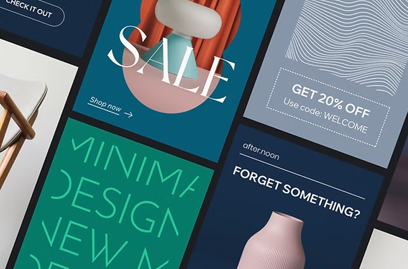 Sample promotional emails and marketing designs showing how a professional business email can boost customer engagement. 