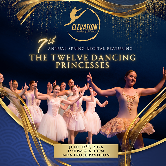 Graduation Ceremony Program in Blue and Gold Elegant Style (5 x 5 in).png