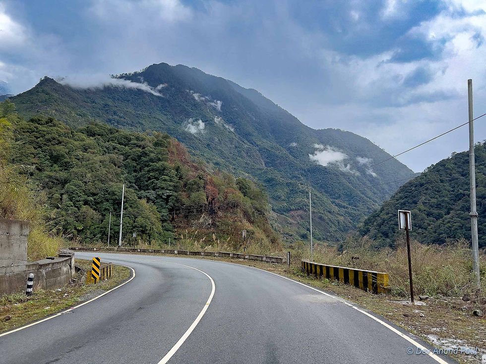 The road to Walong felt more like an approach into another world