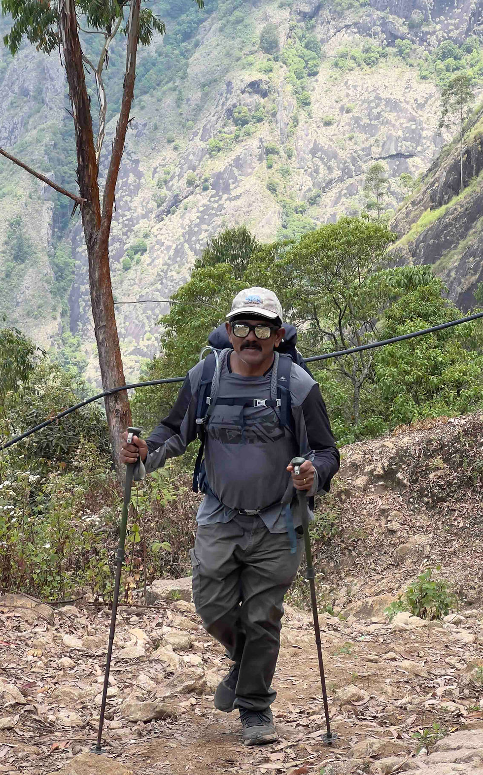 Me, during the trek