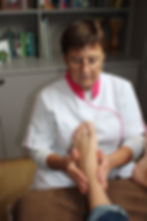 Réflexologie des pieds