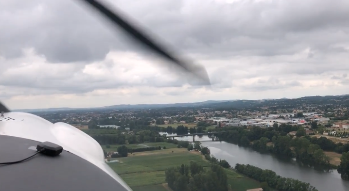 Take off Villeneuve Sur Lot