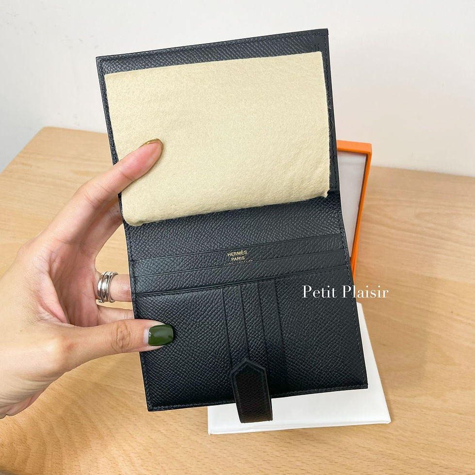 Thumbnail: Hermes Bearn Compact Wallet