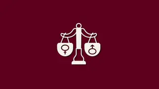 Symbolic illustration representing gender neutrality and judicial balance in bail decisions under the PMLA.