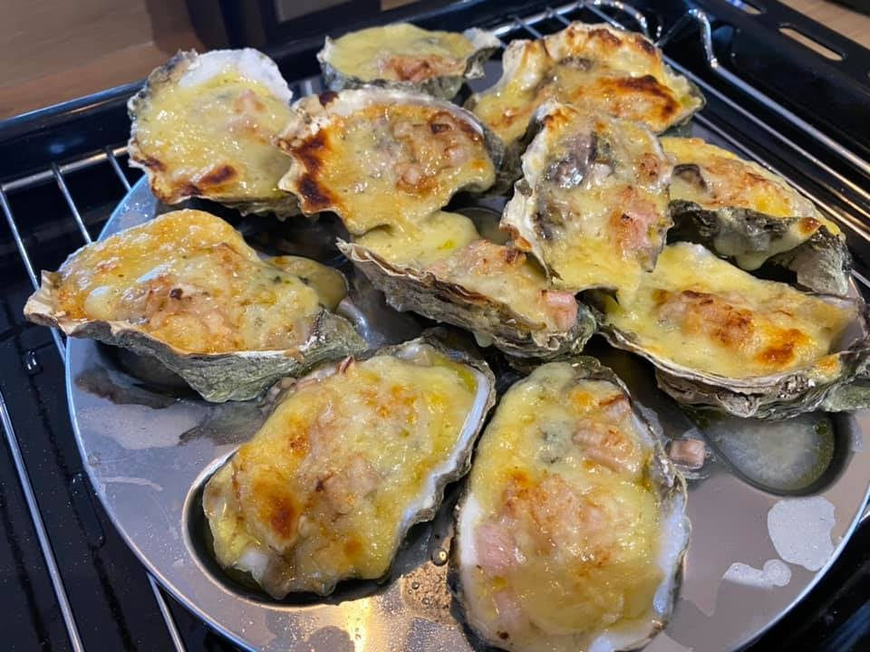 Grilled Oysters