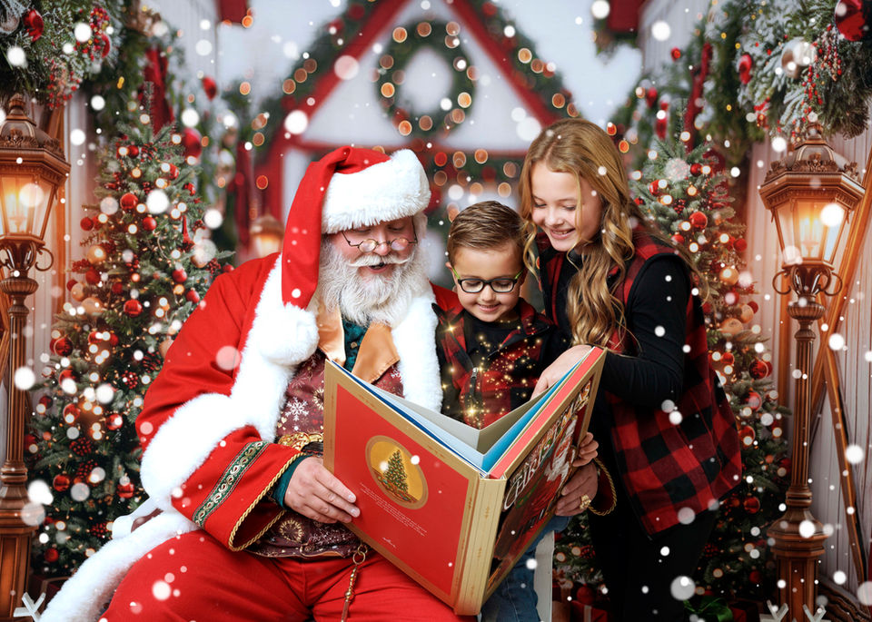 Christmas family photo session in Englewood NJ by Diane Levy Photography