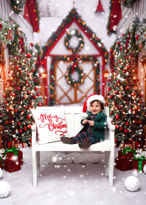 Christmas family photo session in Englewood NJ by Diane Levy Photography