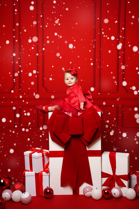 Christmas family photo session in Englewood NJ by Diane Levy Photography