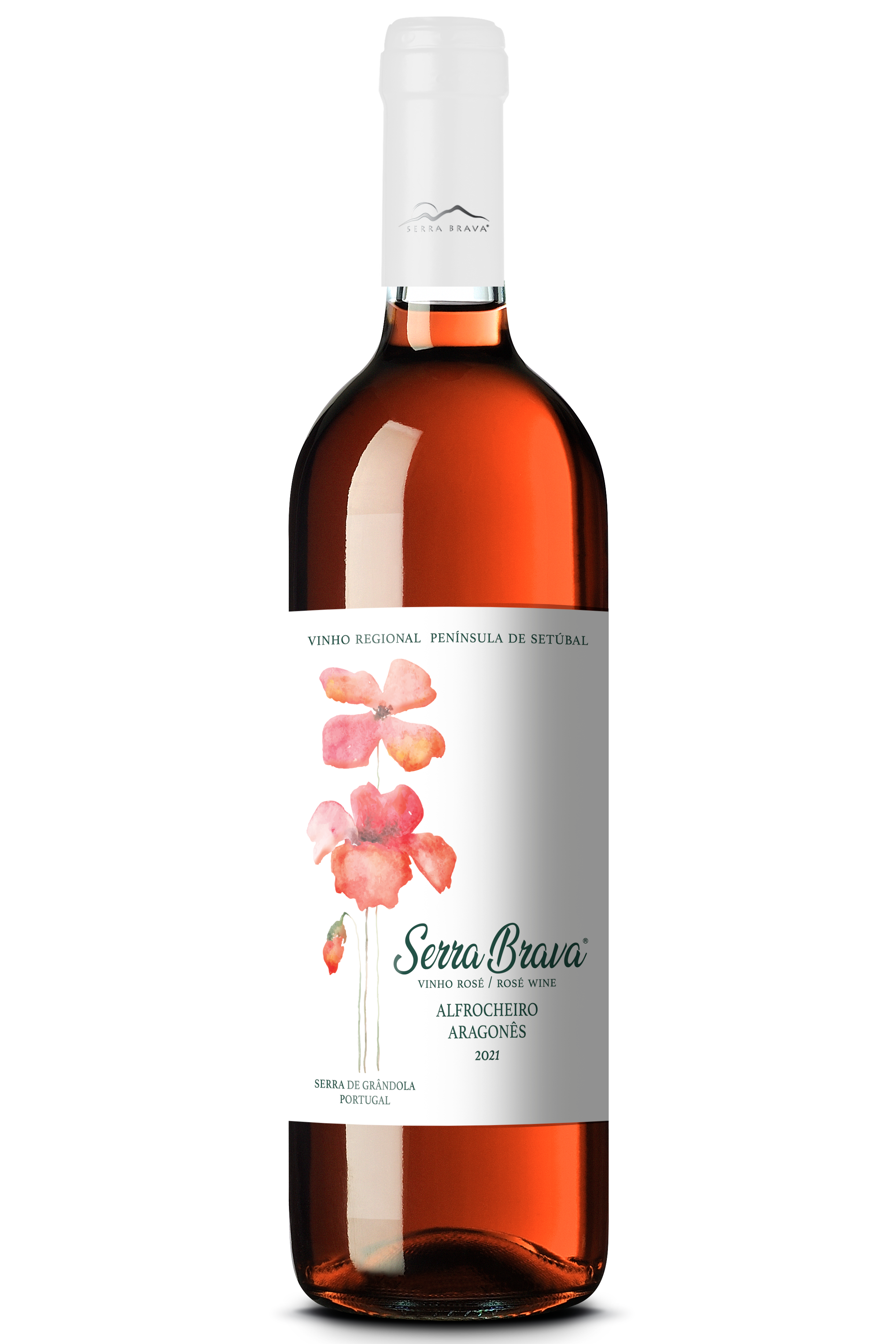 Vinho rosé Serra Brava Aragonês Alfrocheiro 2021