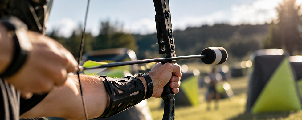 Archery Tag Nahaufnahme