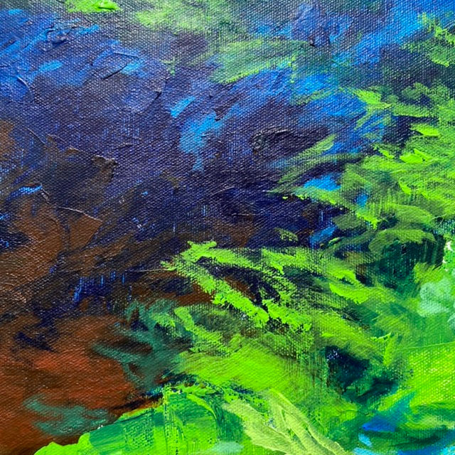 Thumbnail: 'An Ode to Nature' 24 x 48 inches / 2 x 4 Ft