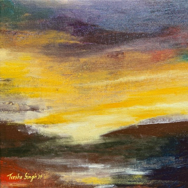 'How the Light Changes' 12 x 12 inches / 1 x 1 Ft