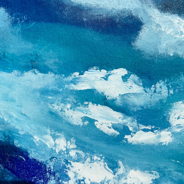 Thumbnail: 'A Symphony of Chaos' 24 x 24 inches / 2 x 2 Ft