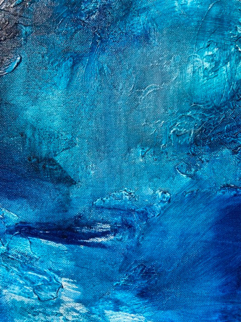 Thumbnail: 'New Depths' 24 x 48 inches / 2 x 4 Ft