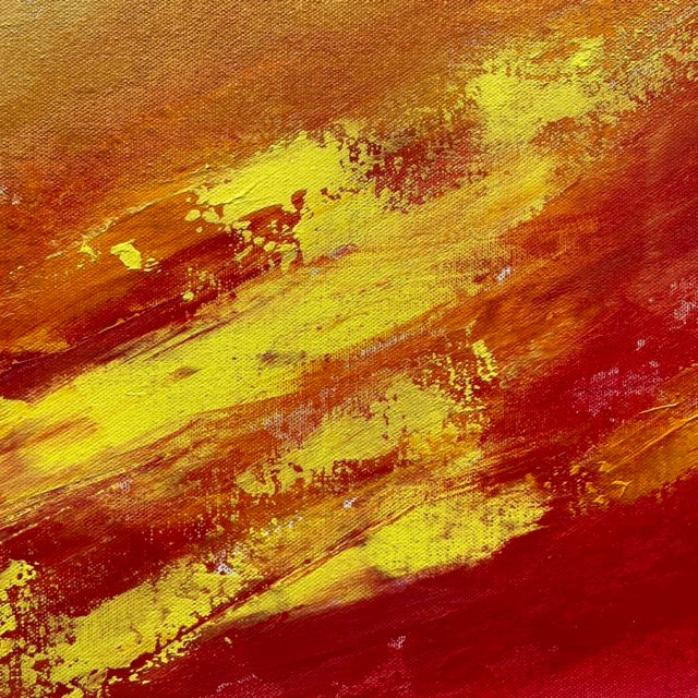Thumbnail: 'Summer Skies' 36 x 36 inches / 3 x 3 Ft