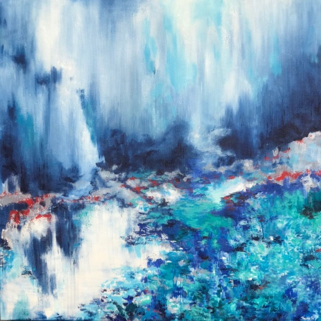 'Eternity in an Instant' 48 x 48 inches / 4 x 4 Ft