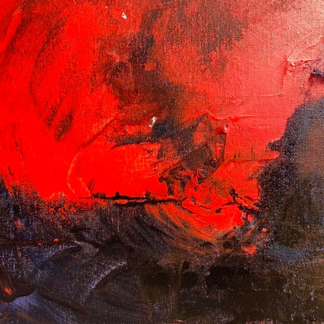 Thumbnail: 'Start of Something New' 36 x 36 inches / 3 x 3 Ft