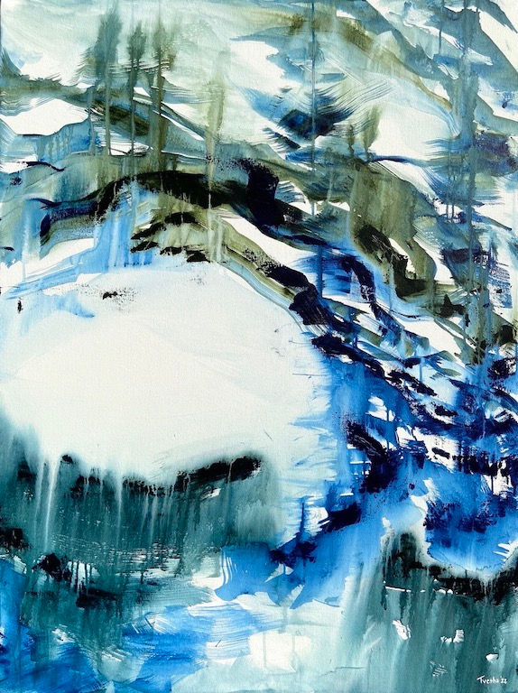 'Promise of a New Beginning' 36 x 48 inches / 3 x 4 Ft