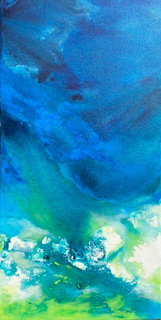 Thumbnail: 'Inhale, Exhale' 48 x 24 inches / 4 x 2 Ft