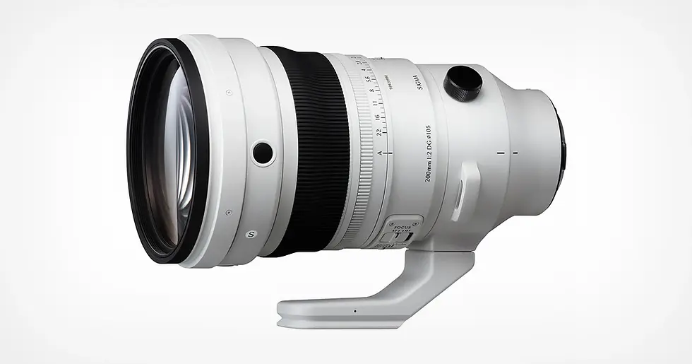 New Sigma 200mm f/2 DG OS
