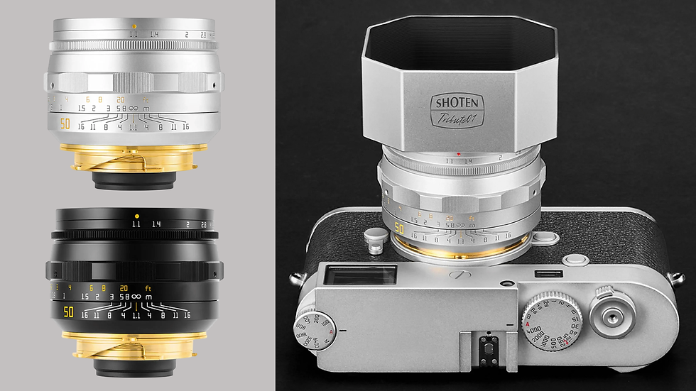 Shoten Koubou’s New Tribute 01 Lens