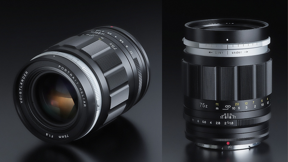 Cosina’s New 75mm f/1.8 Lens For Z And RF Mount