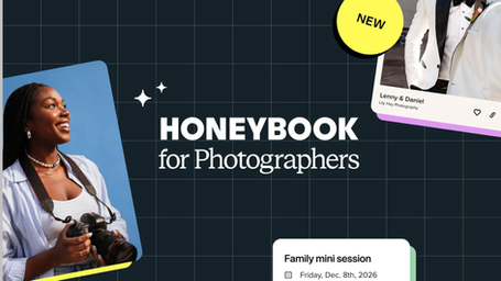 HoneyBook’s New Tools For Photographers