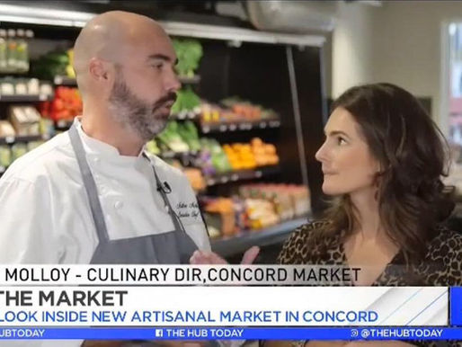 NBC BOSTON'S THE HUB VISITS CONCORD MARKET