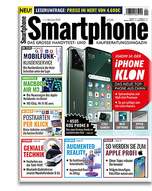 Titelblatt des Smartphone Magazins