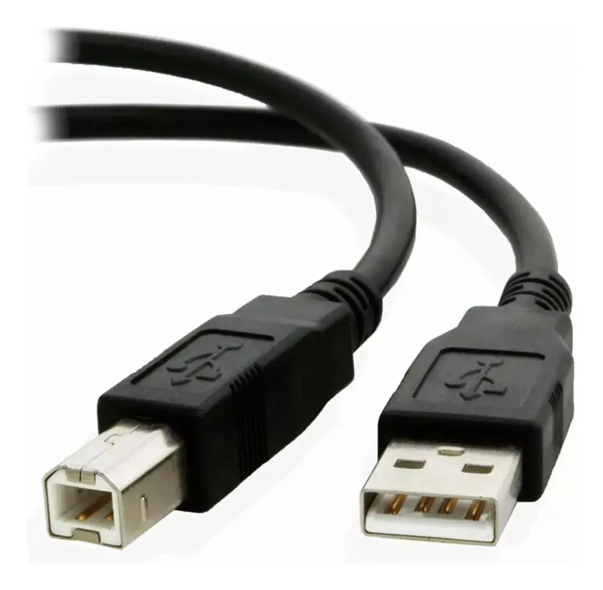 Cabo Usb Para Impressora Am/bm Com Filtro Od4.8 2.0 - 1,8m Cor