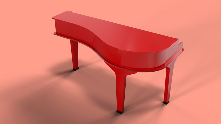 Piano shell for keyboard