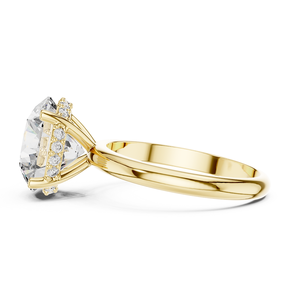 Thumbnail: Classic Elegance Solitaire Diamond Ring