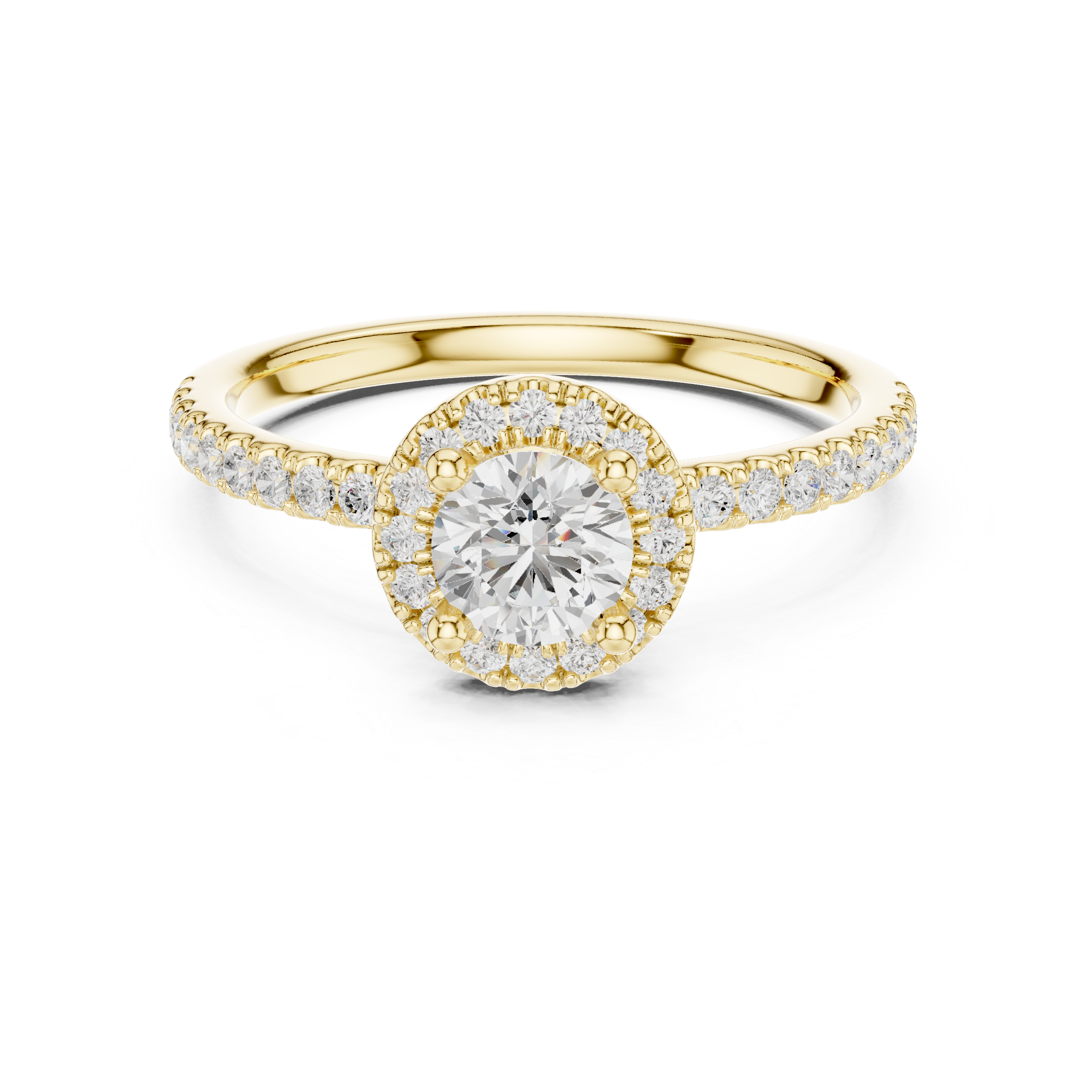 Diamond Halo Ring