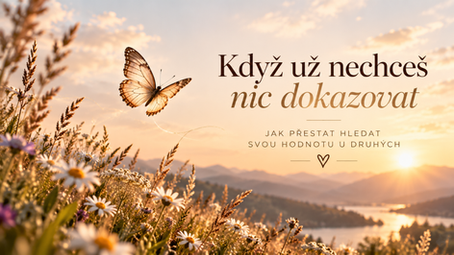 Když už nechceš nic dokazovat