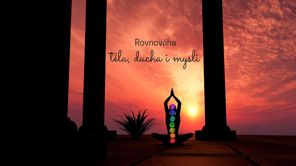 rovnováha čaker