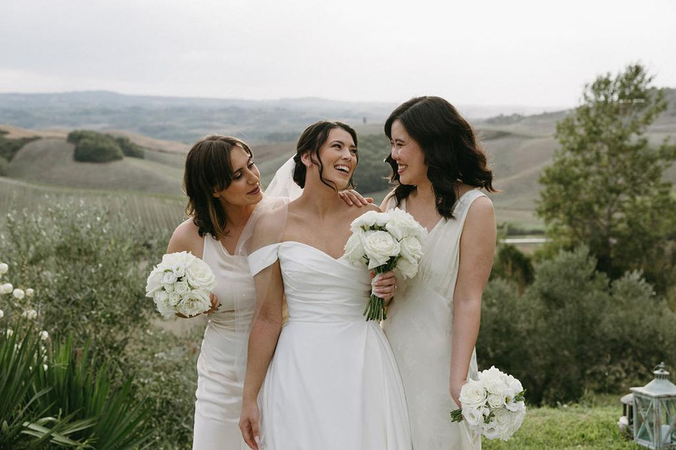Ellie wedding at Villa Belsole