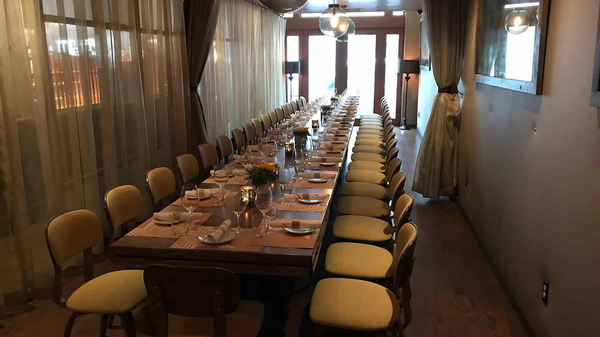 Versatile private event spaces in NYC, perfect for business meetings, receptions, and special events.