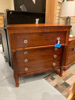 ANTIQUE 4 DRAWER EMPIRE CHEST
