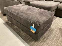 KARINNE SMOKE ACCENT OTTOMAN
