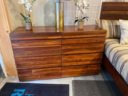 MODERN STRIA MANGO WOOD DRESSER