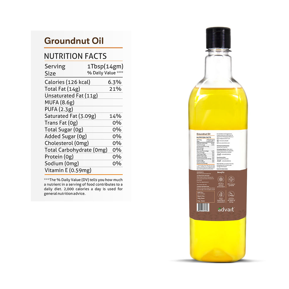 Thumbnail: Wood-Pressed Groundnut Oil