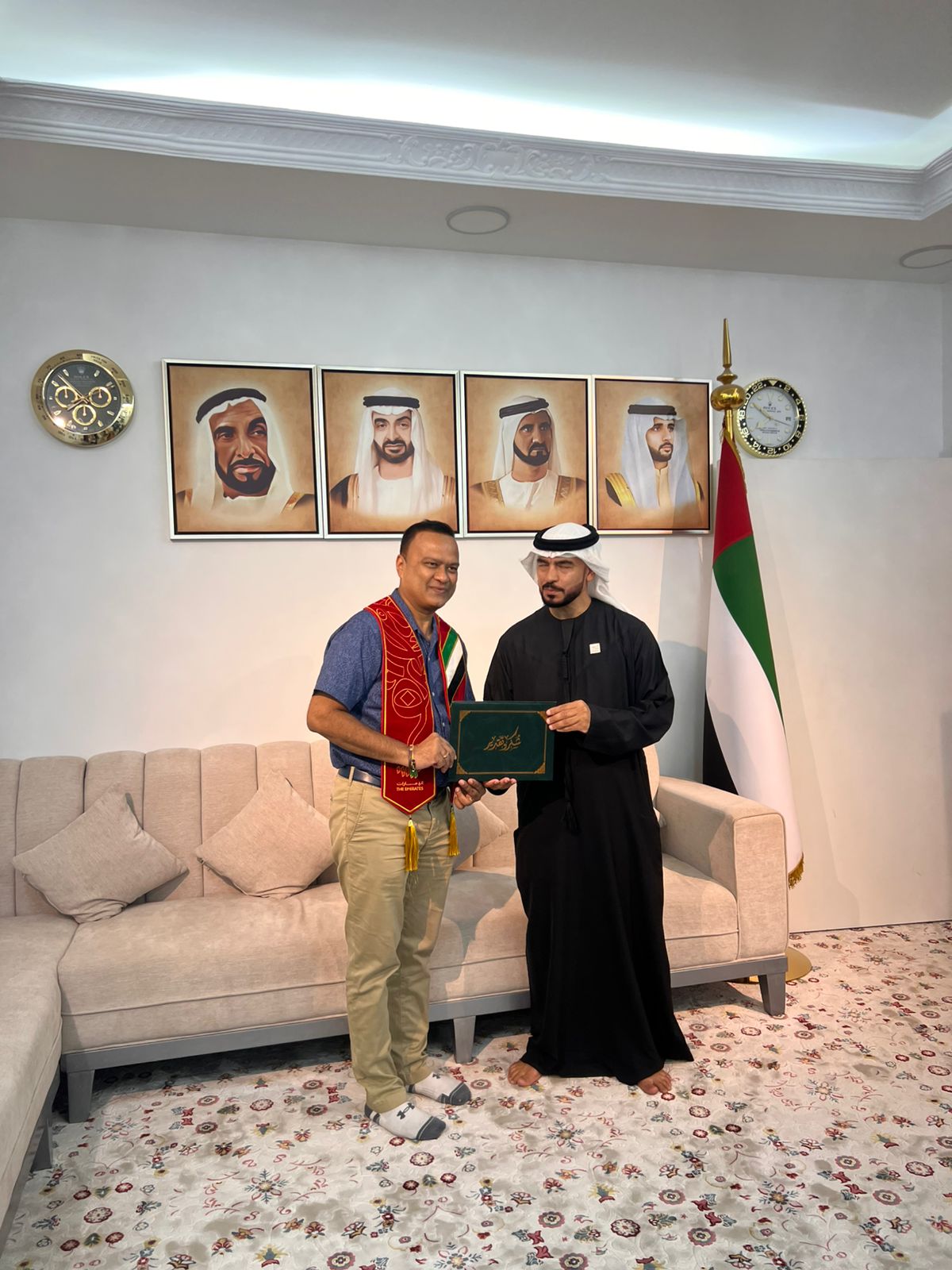 Bhavin Kapadia Represents Invade Agro Global at Dubai Police’s 70th Anniversary Celebration in Dubai
