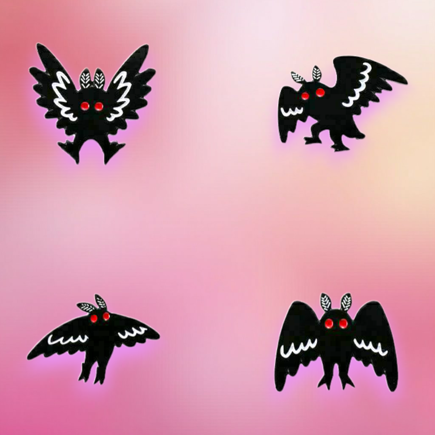 Mothman Pin