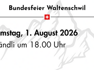 Bundesfeier 2026 - Waltenschwil