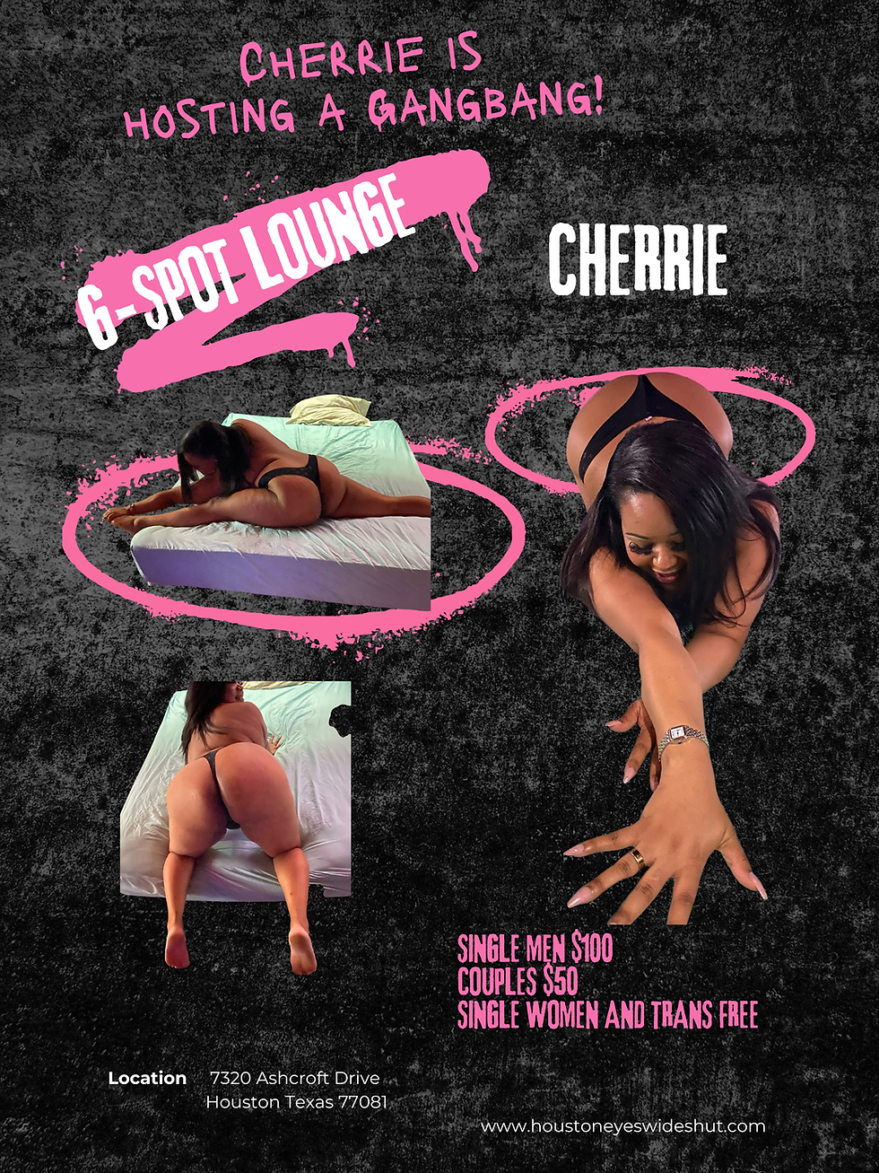 VIP Early Notice: Cherrie's Members Night at G-Spot Lounge